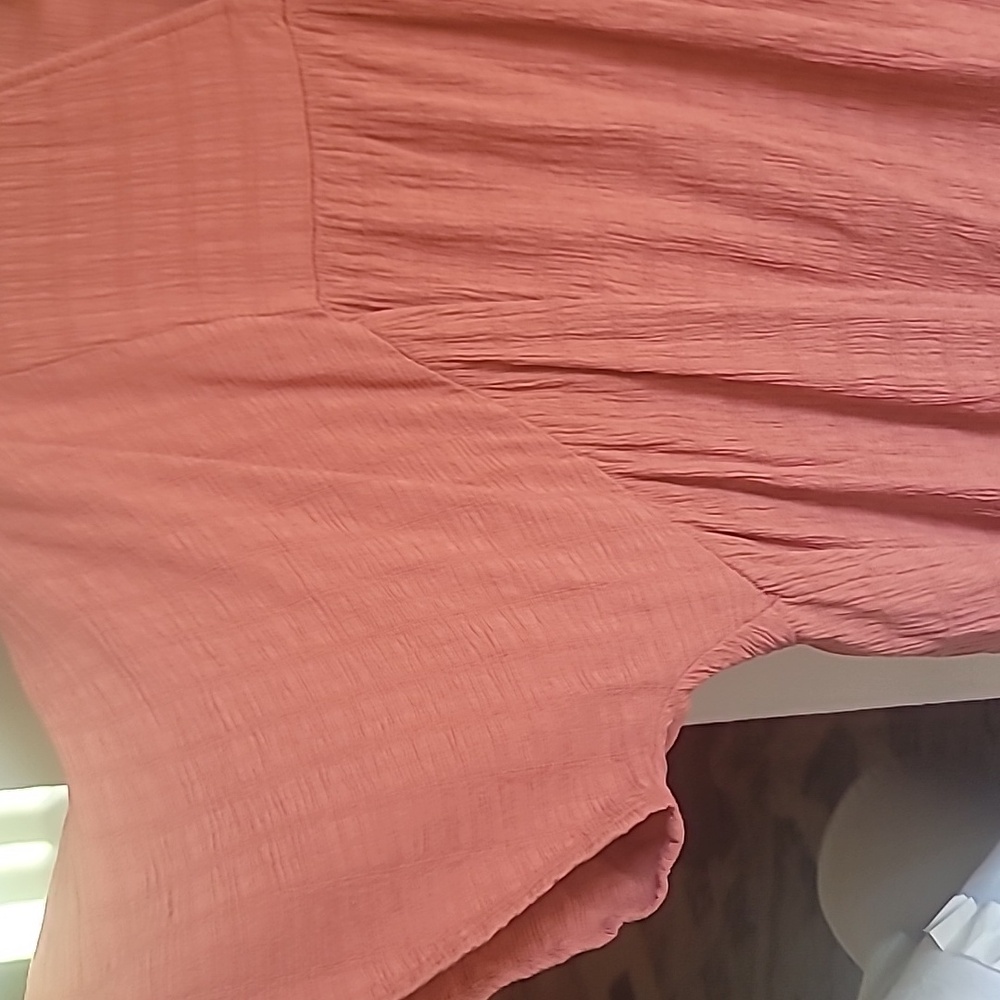Knox Rose Pink Flutter Sleeve Tunic - Picture 3 of 4
